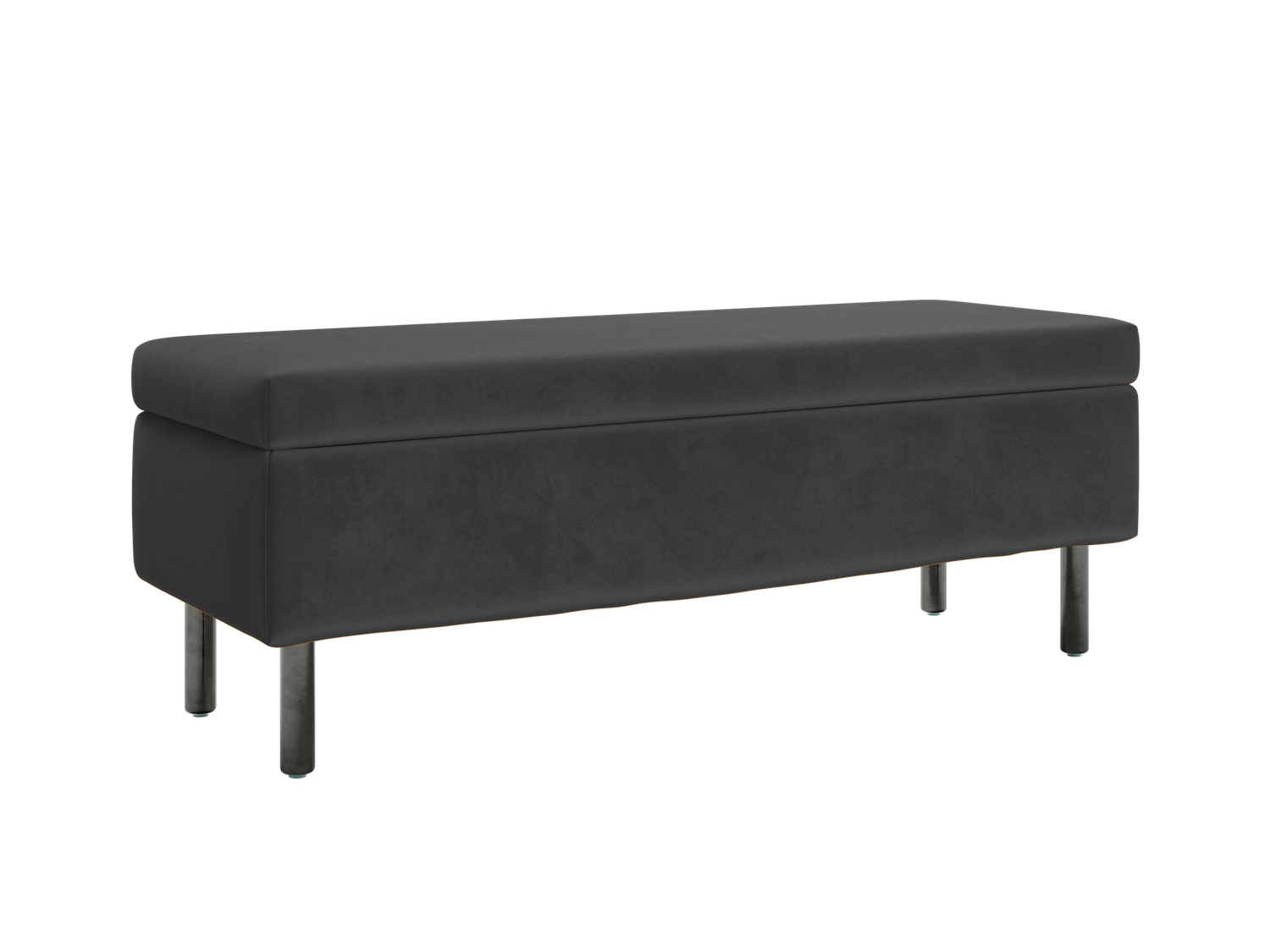 The Essential Storage Bench in Recycled Velvet