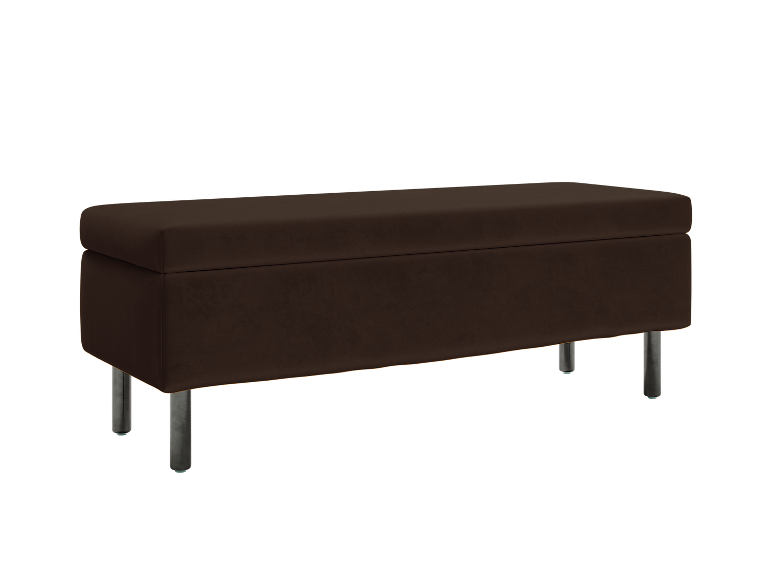 The Essential Storage Bench in Recycled Velvet