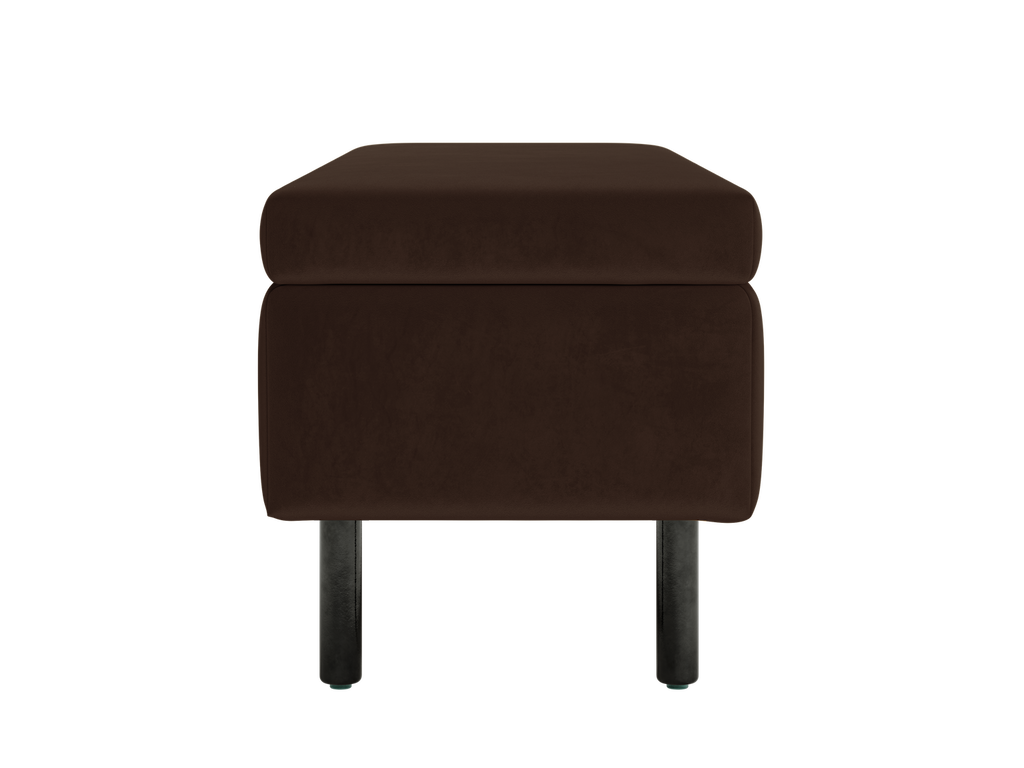 The Essential Storage Bench in Recycled Velvet