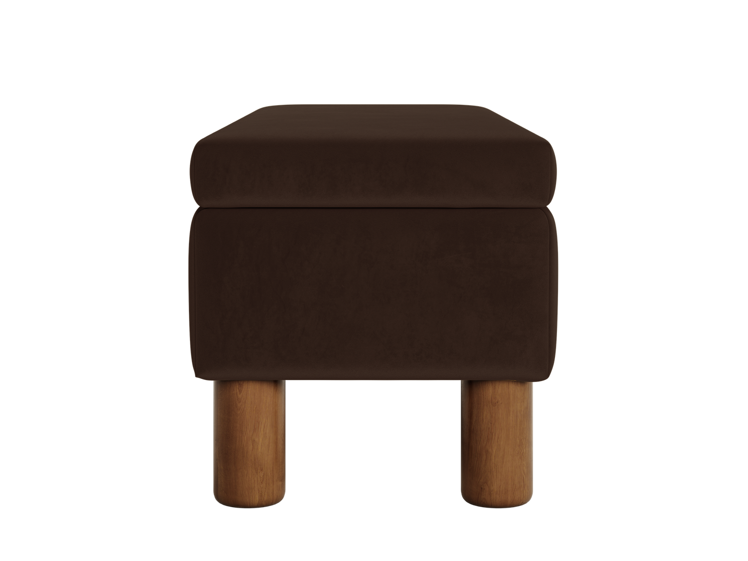 The Essential Storage Bench in Recycled Velvet