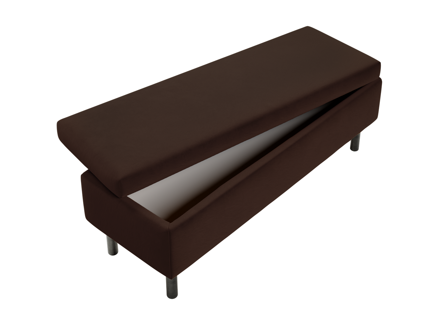 The Essential Storage Bench in Recycled Velvet