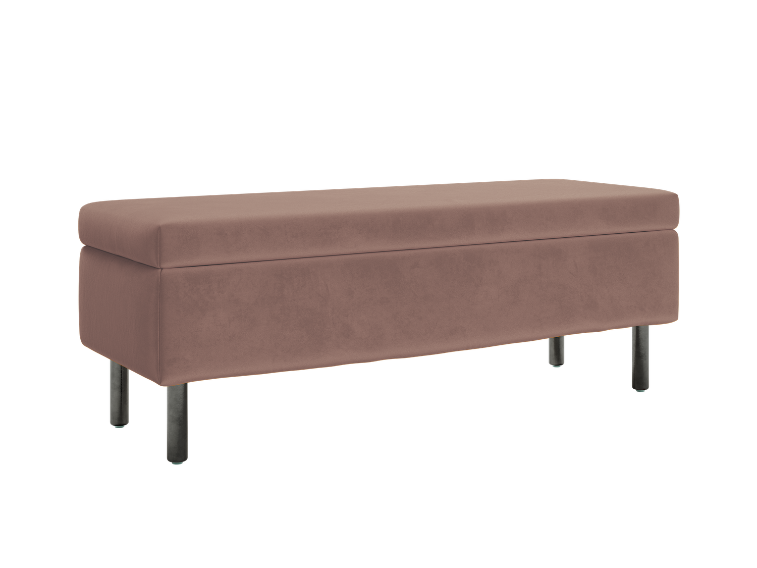 The Essential Storage Bench in Recycled Velvet