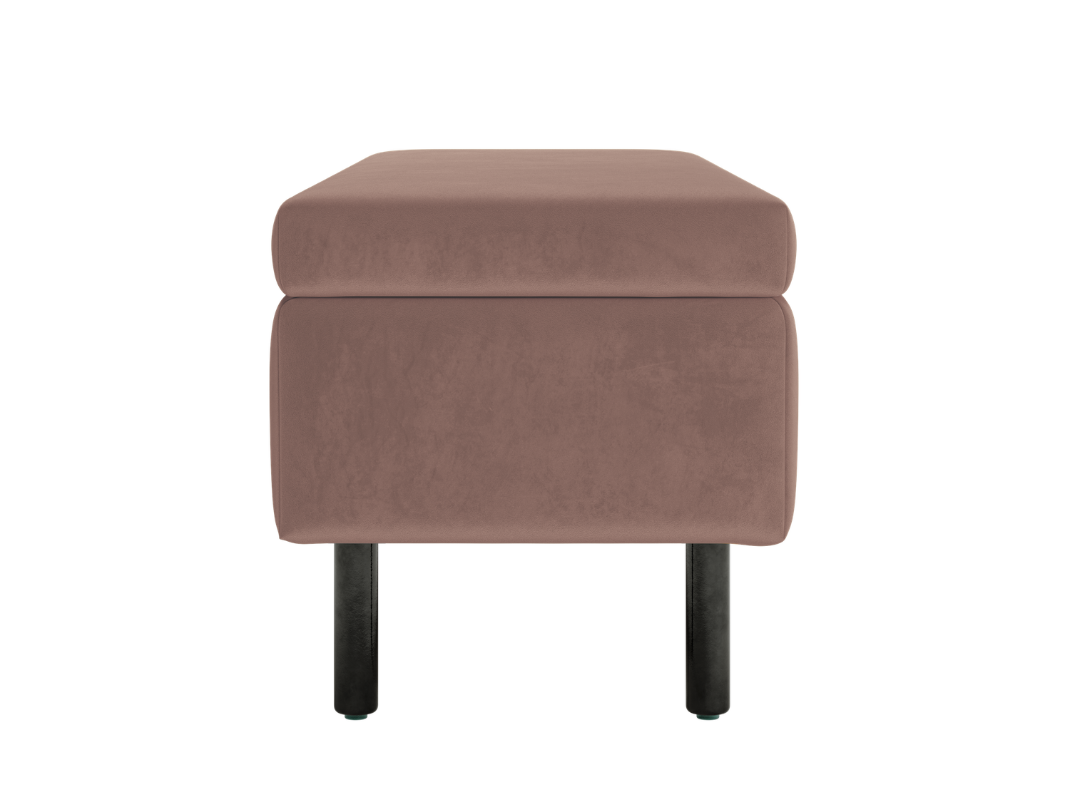 The Essential Storage Bench in Recycled Velvet