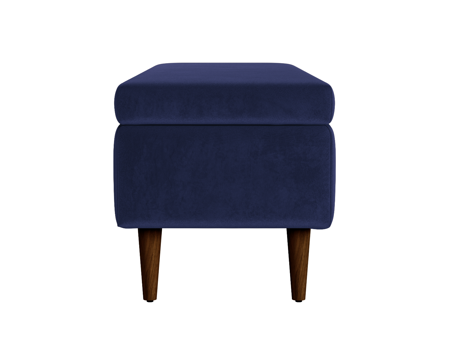 The Essential Storage Bench in Recycled Velvet