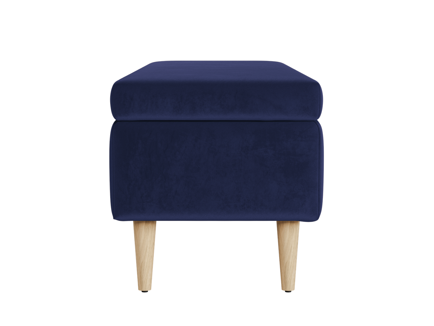 The Essential Storage Bench in Recycled Velvet