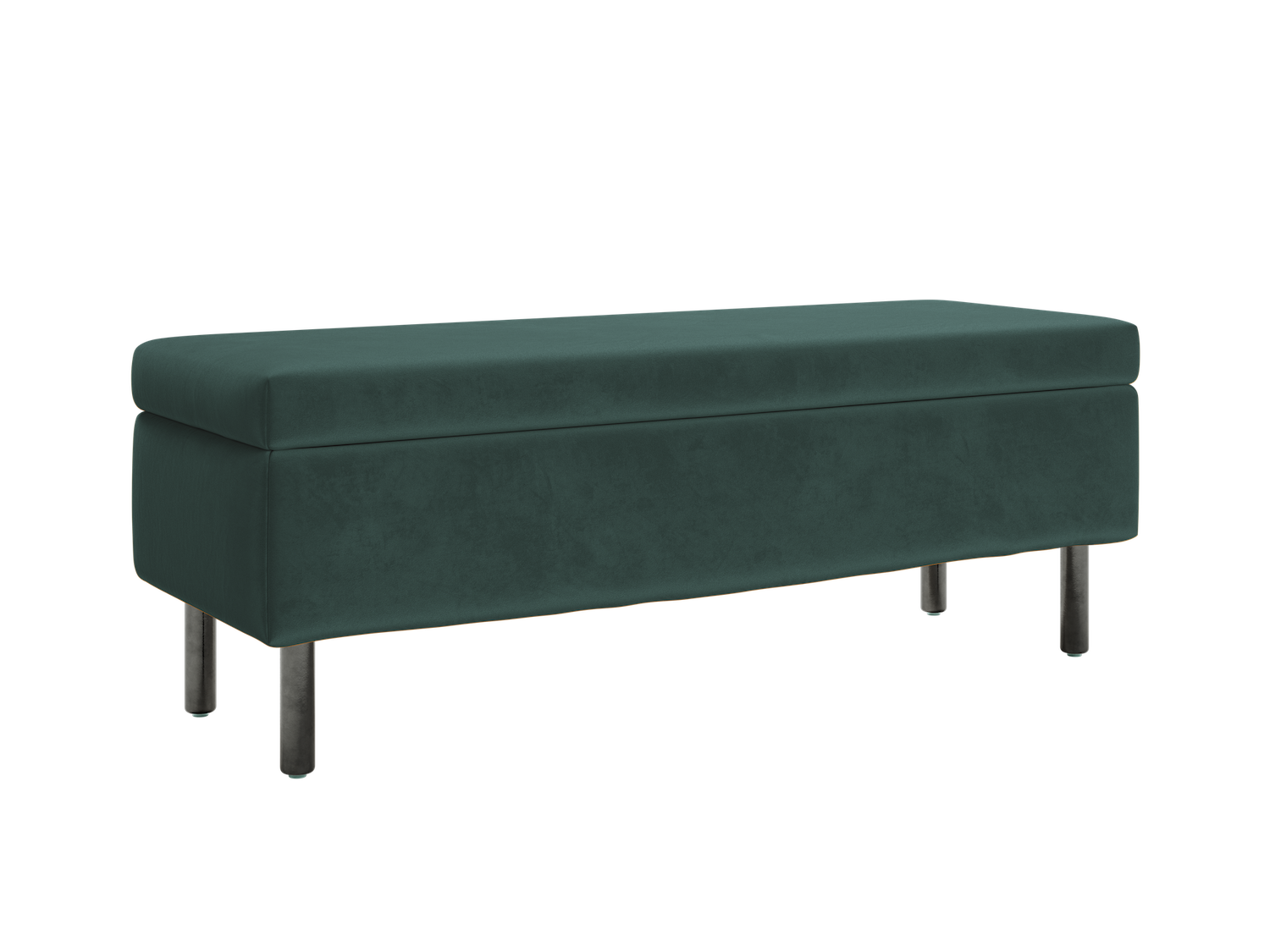 The Essential Storage Bench in Recycled Velvet