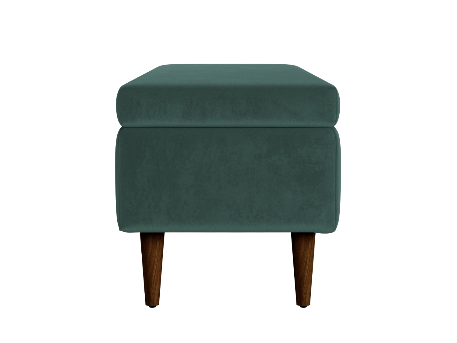 The Essential Storage Bench in Recycled Velvet