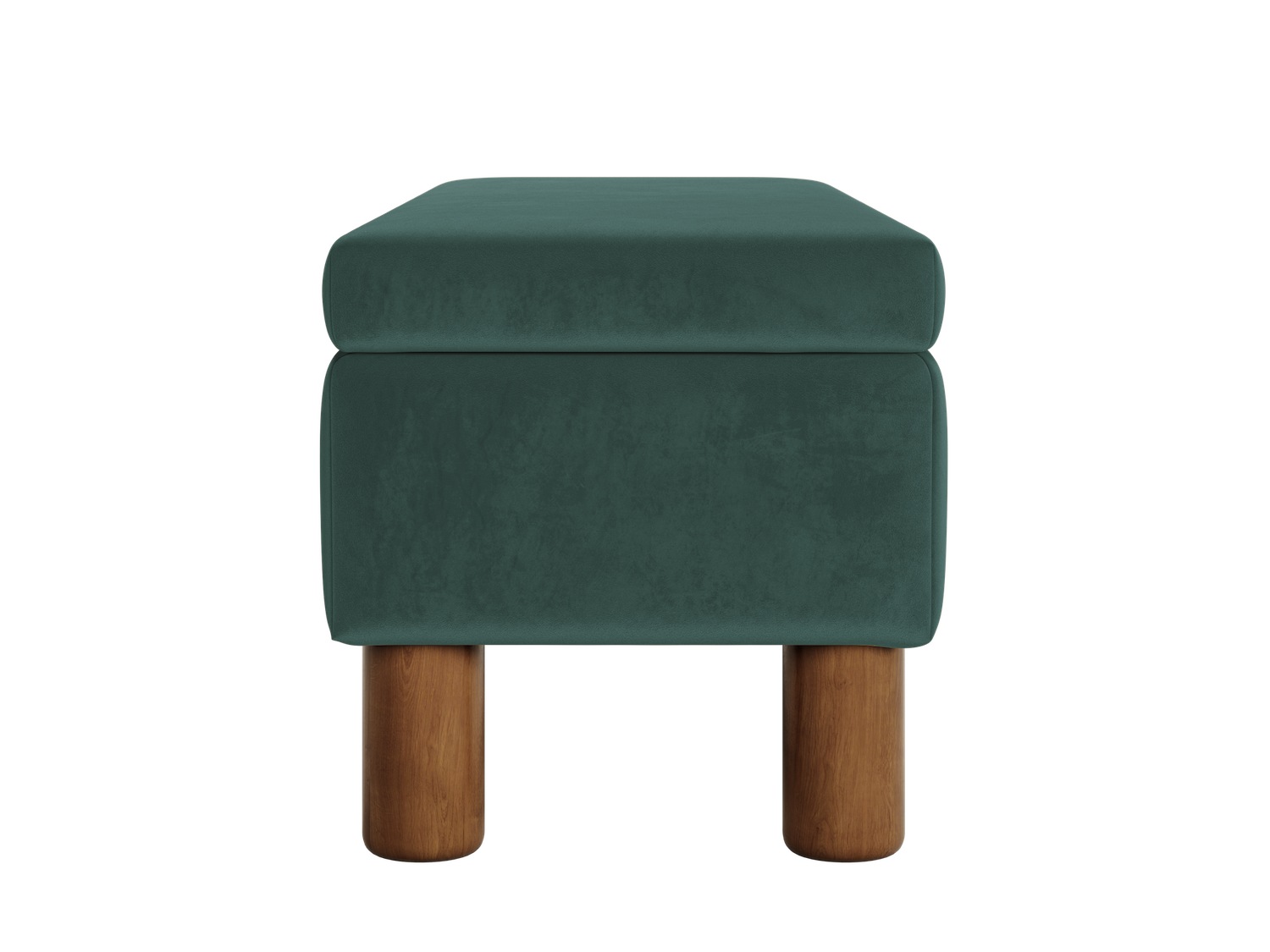 The Essential Storage Bench in Recycled Velvet
