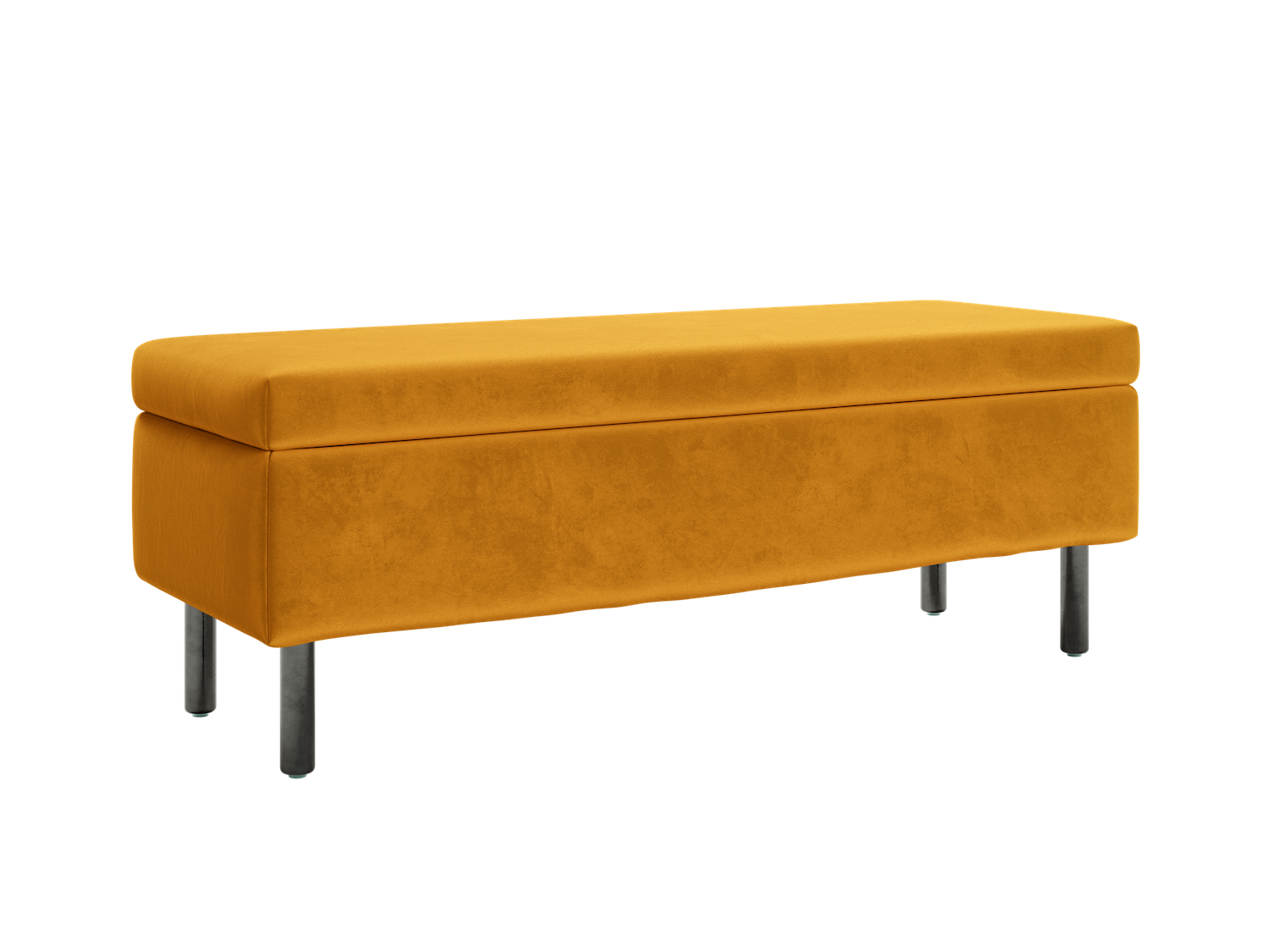 The Essential Storage Bench in Recycled Velvet
