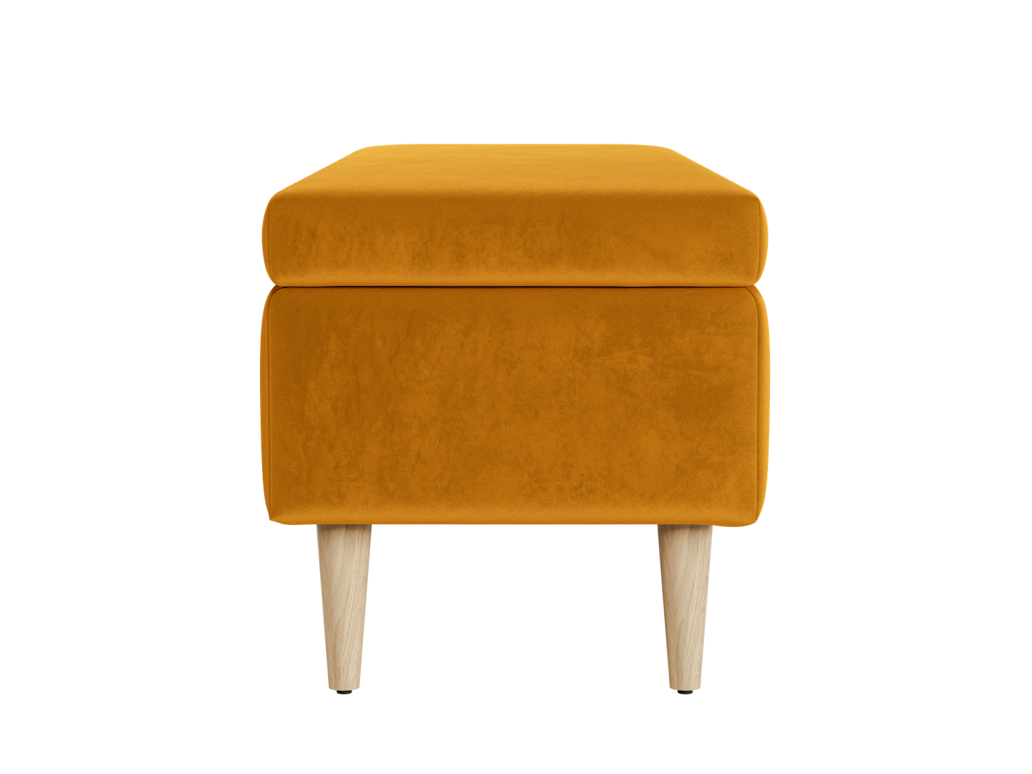 The Essential Storage Bench in Recycled Velvet