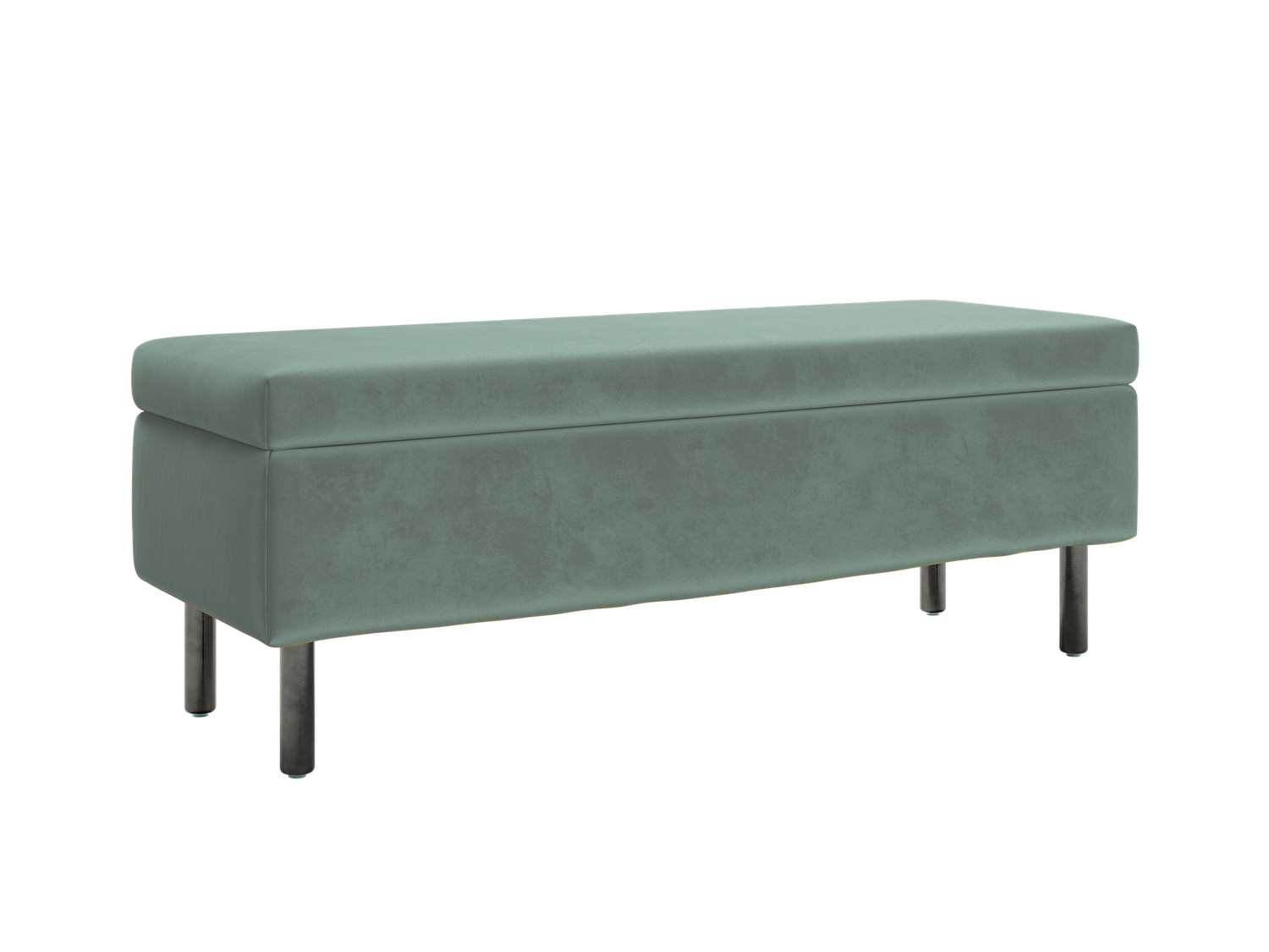 The Essential Storage Bench in Recycled Velvet