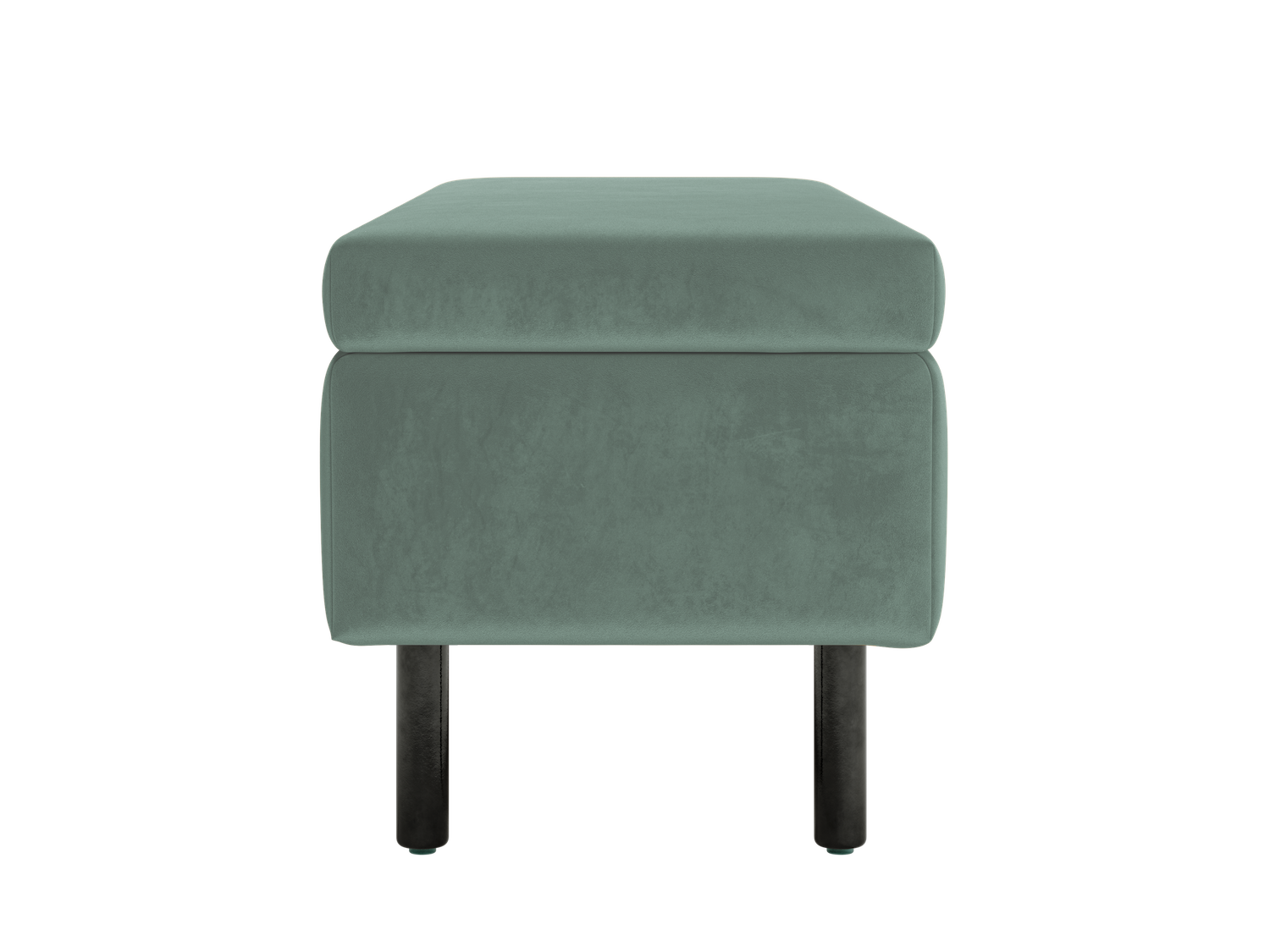 The Essential Storage Bench in Recycled Velvet