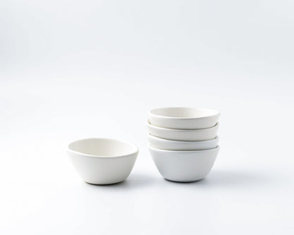Dessert Bowl Bowls Haand Matte White Set of 4