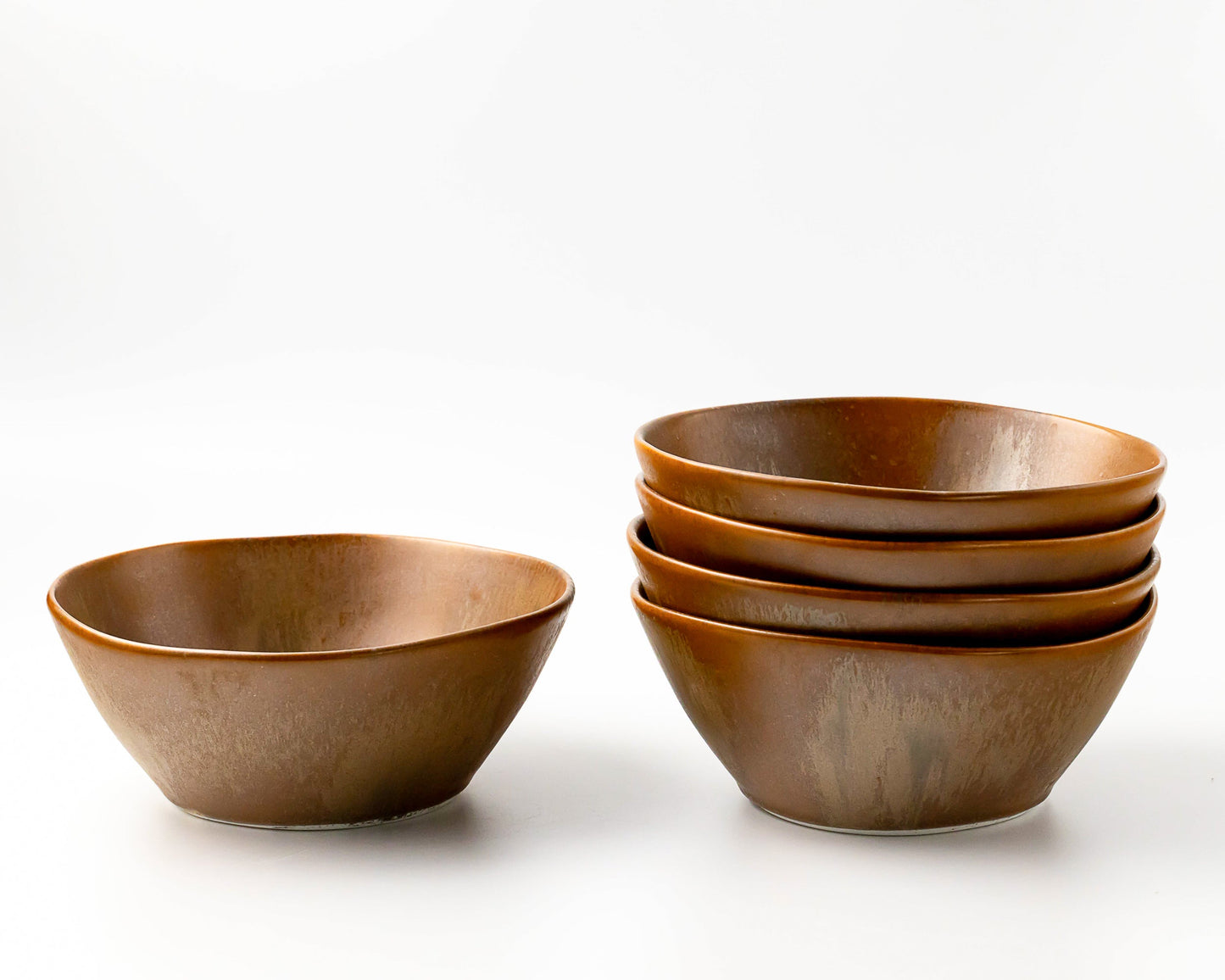 Sharing Bowl Bowls Haand Burl Set of 4