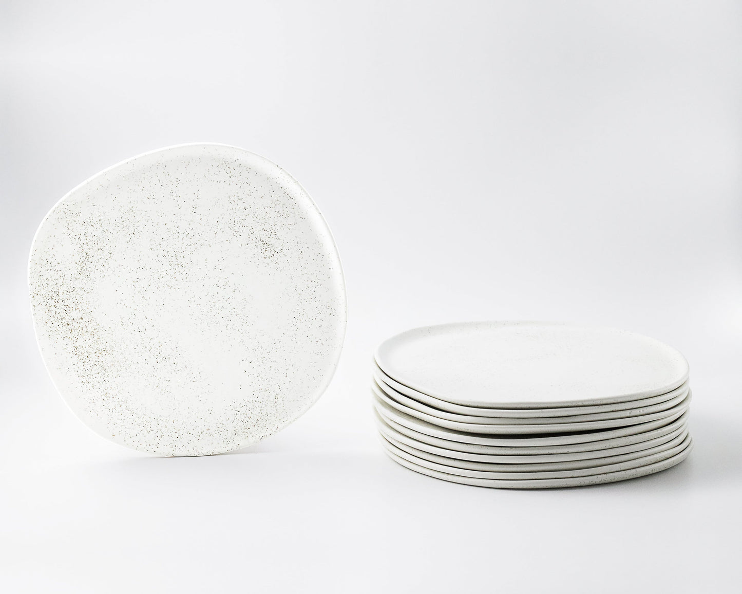 Ripple Dinner Plate Plates Haand Birch Set of 4