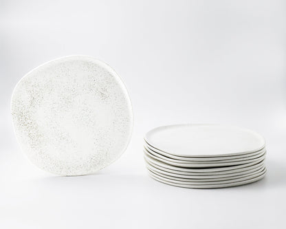 Ripple Dinner Plate Plates Haand Birch Set of 4