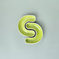 Cee Dip Plates Set | Lime Green plates Casa Amarosa
