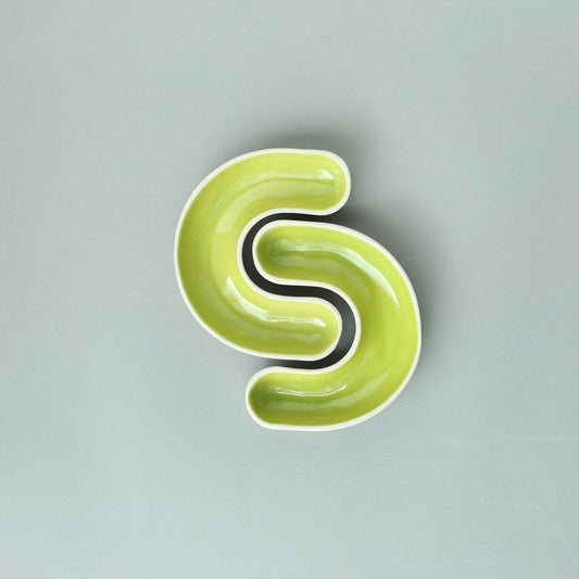 Cee Dip Plates Set | Lime Green plates Casa Amarosa