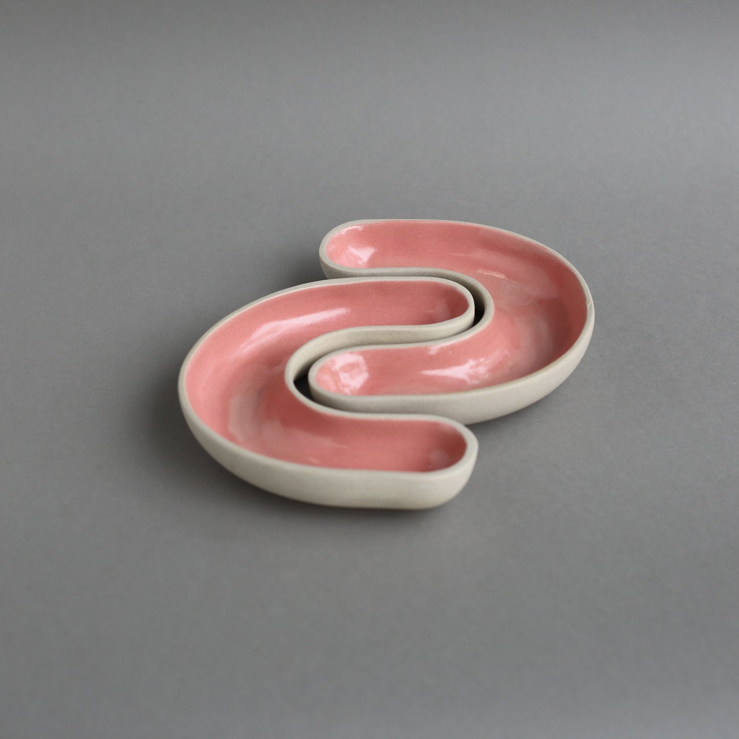 Cee Dip Plates Set | Pink plates Casa Amarosa