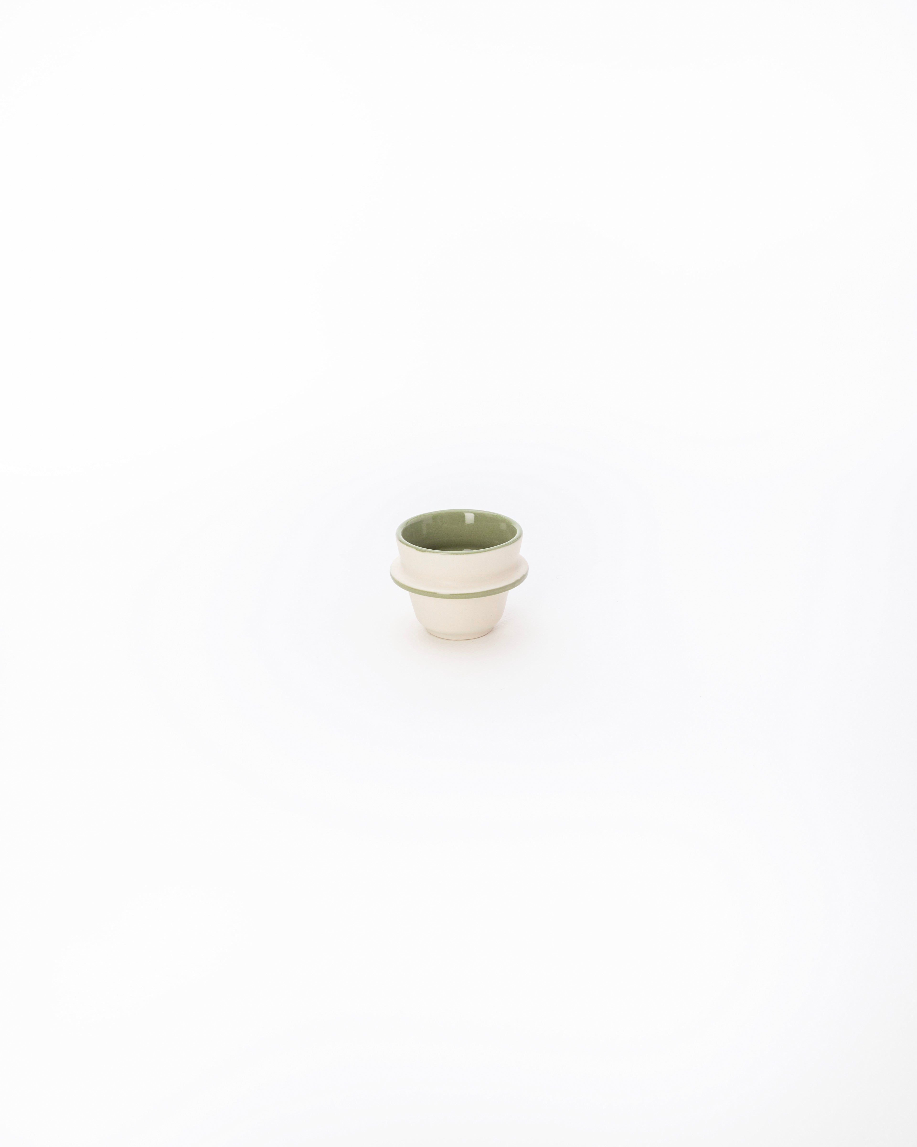 Orbit Espresso Cup, Sage Green - 90 ml (Set of 2) cups Casa Amarosa