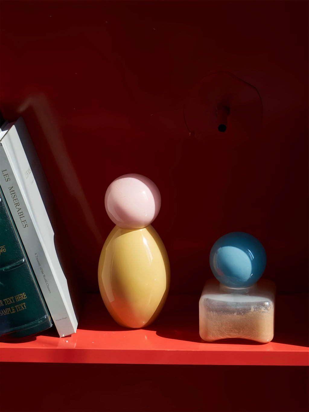 Handblown Bonbon Decorative Jar