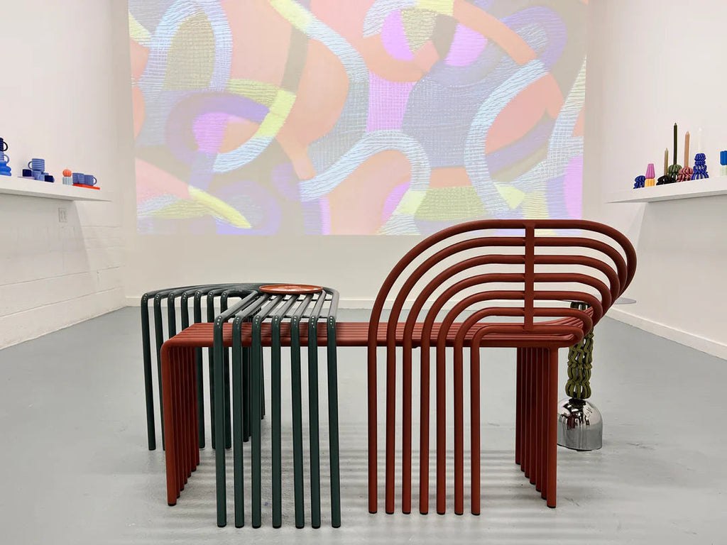 Flow In Sculptural Bench