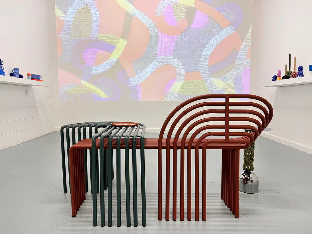 Flow In Sculptural Bench