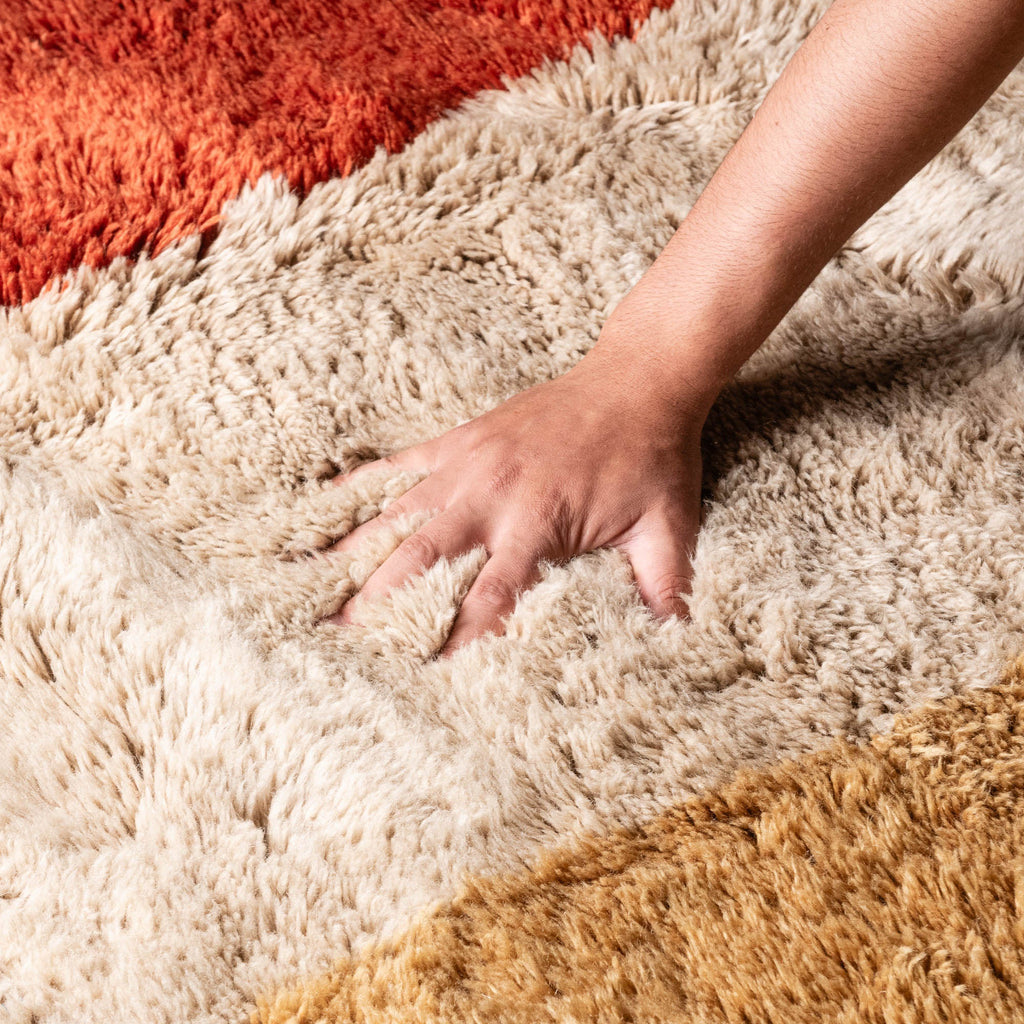 Aban Luxury Shag Moroccan Rug
