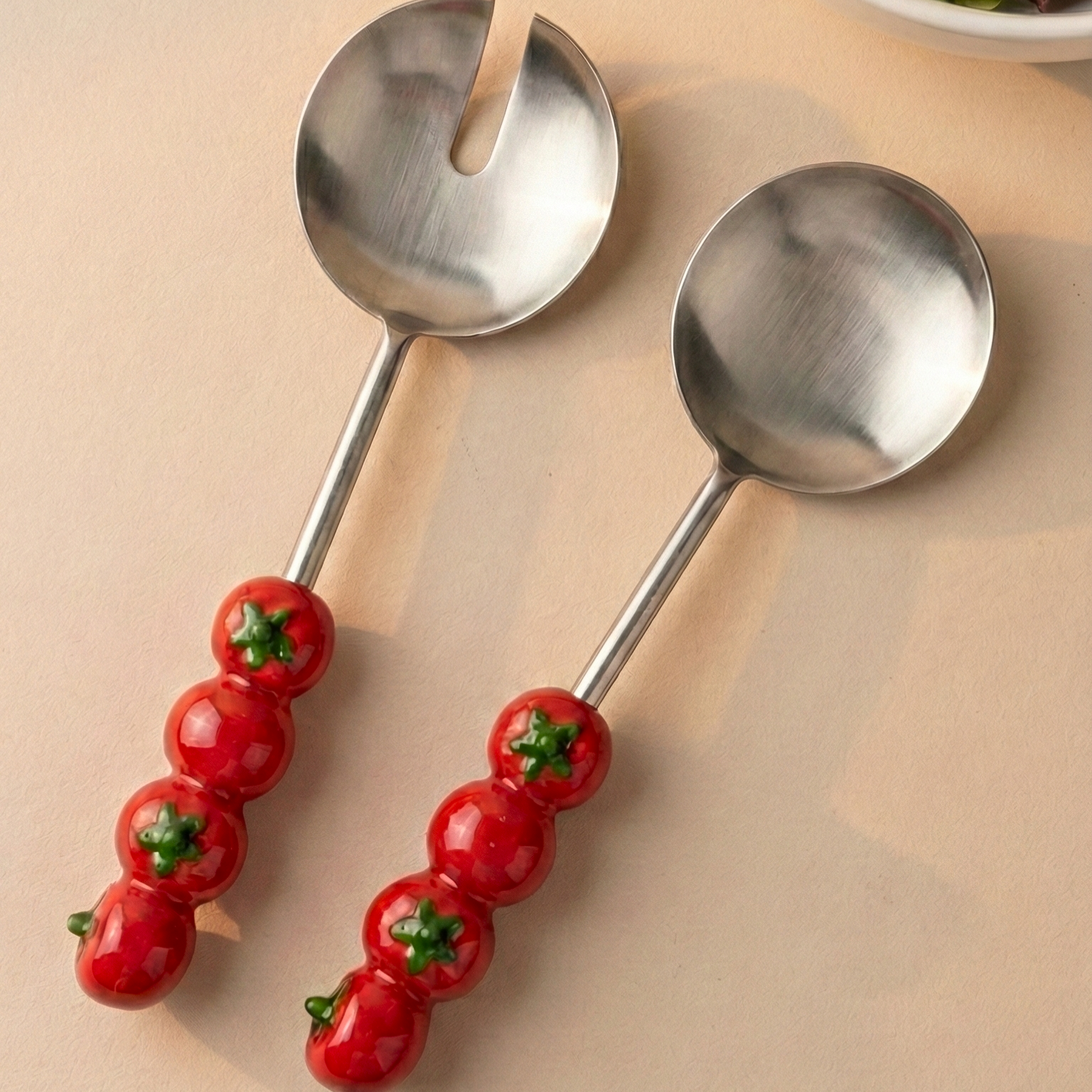 Tomato Salad Server Set
