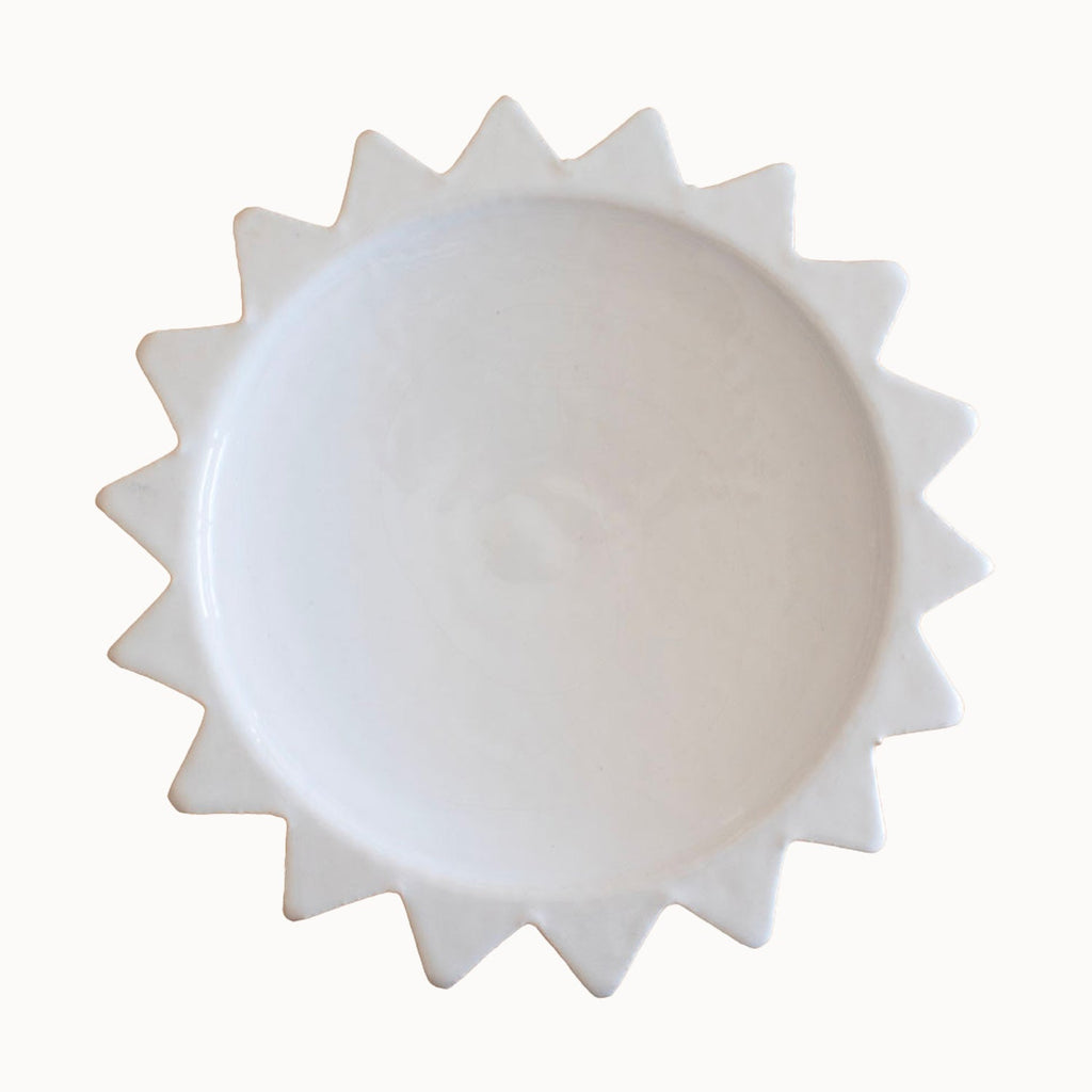 Ceramic Sun Plate by Apartment F
