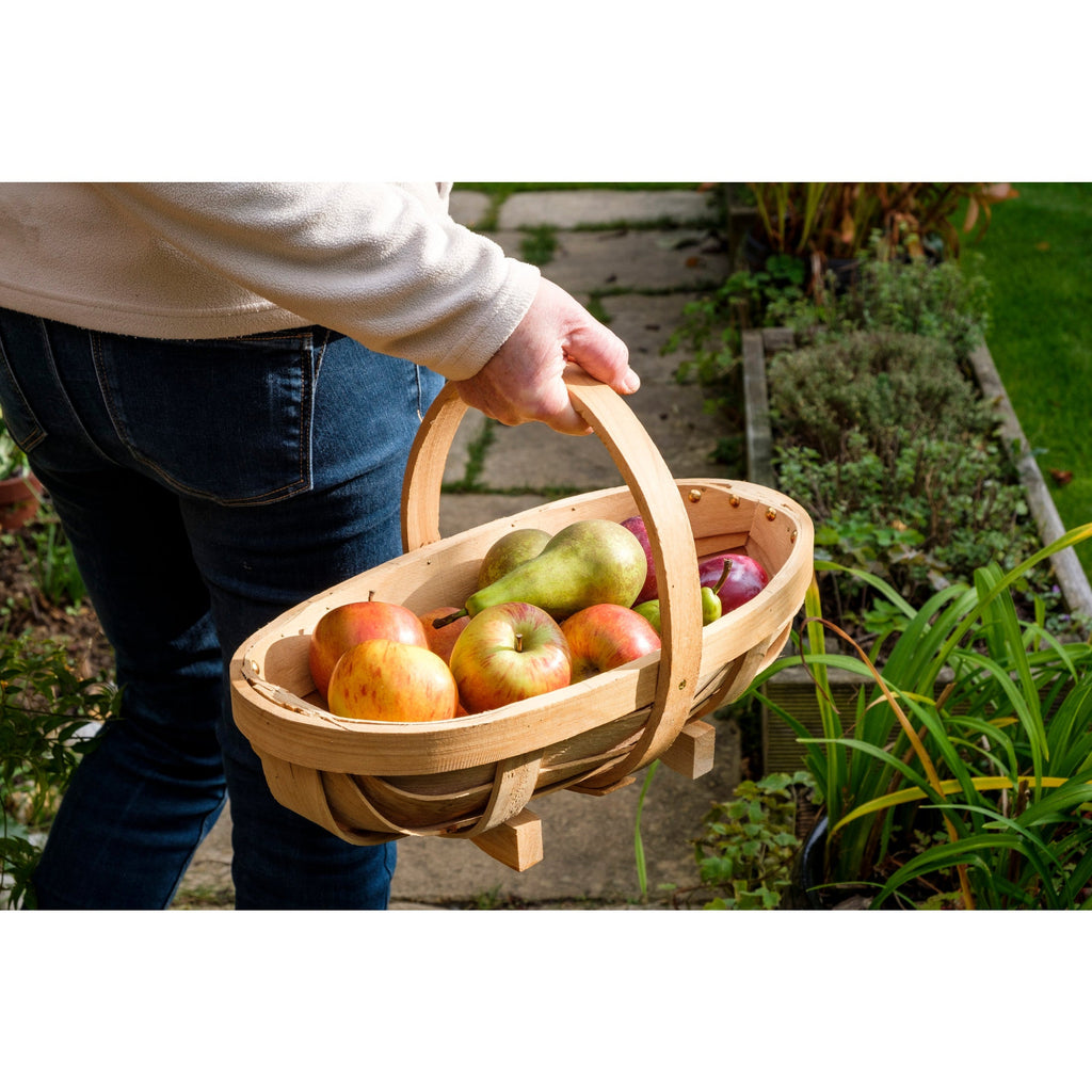 Burgon & Ball® Natural Wooden Trug | Medium