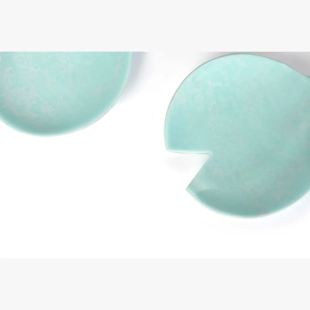 Resin Salad Server Set | Sky Blue salad server Casa Amarosa