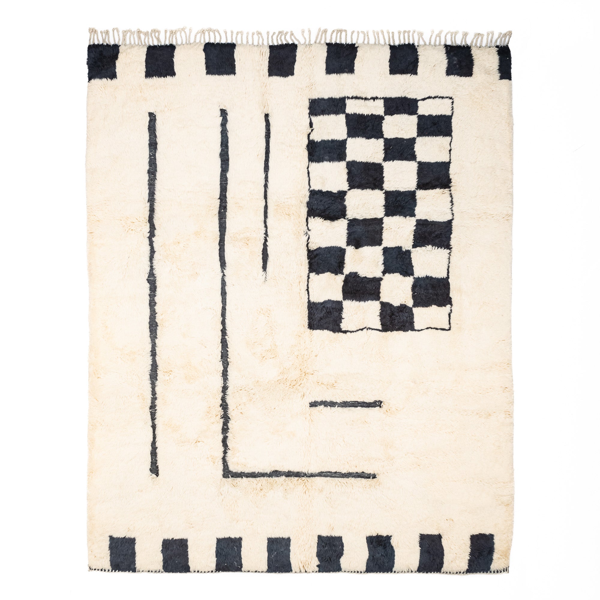 Badra | Luxury Shag Moroccan Rug