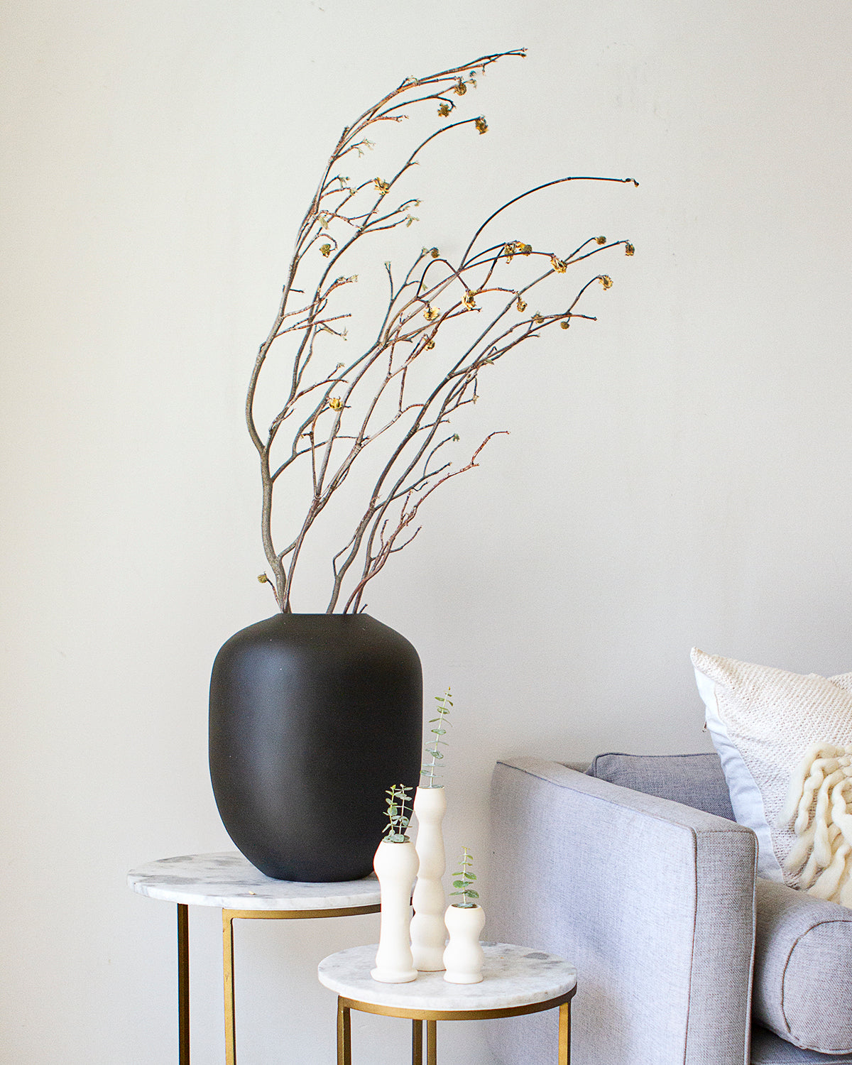 One-of-a-Kind Ceramic Candle Holders | Ivory Candles atacama home