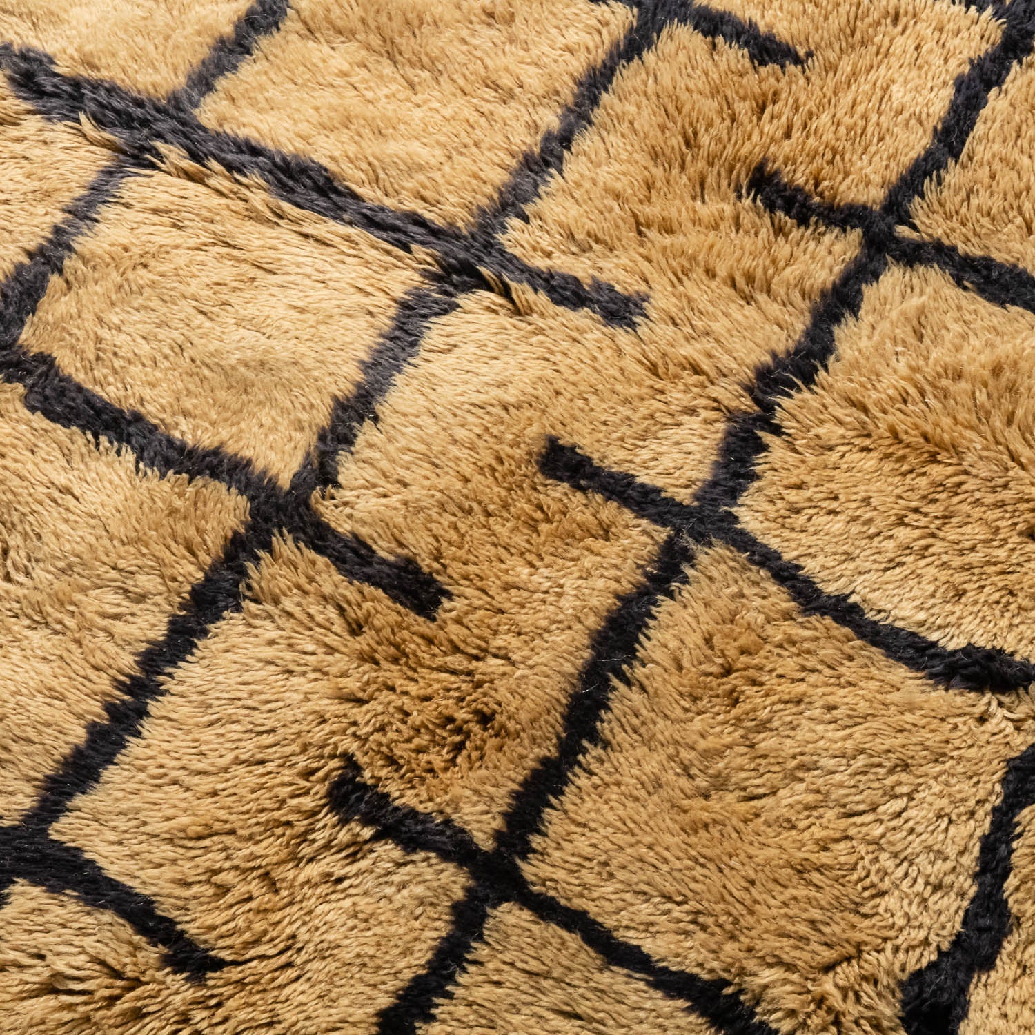 Borderline - Luxury Shag Moroccan Rug mrirt rug Benisouk