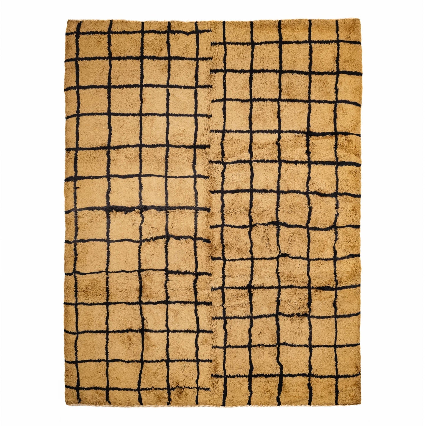 Borderline - Luxury Shag Moroccan Rug mrirt rug Benisouk
