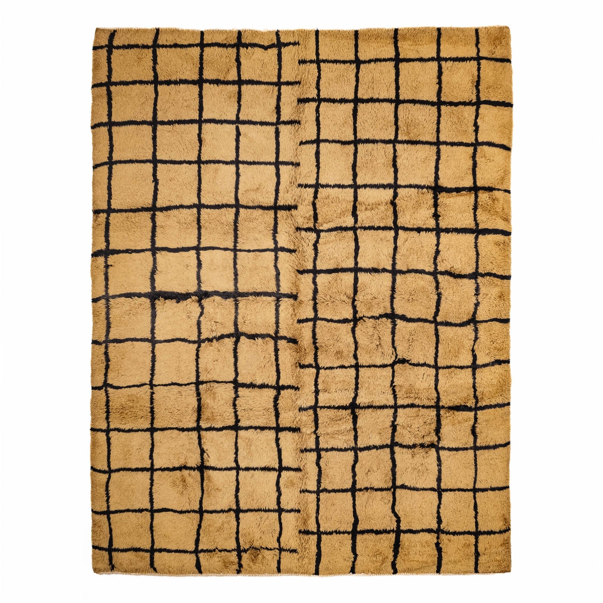 Borderline - Luxury Shag Moroccan Rug mrirt rug Benisouk