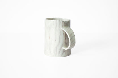 Nerikomi "Stump" Mug Mug Saori M Stoneware