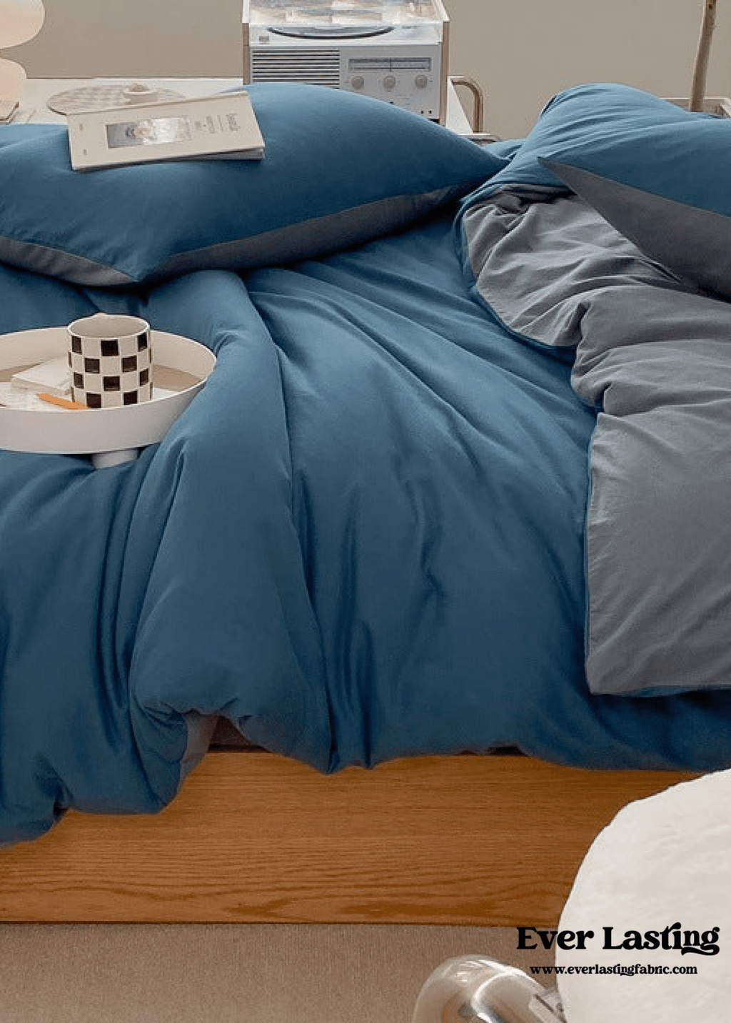Duo Earth Tone Jersey Knit Bedding Set