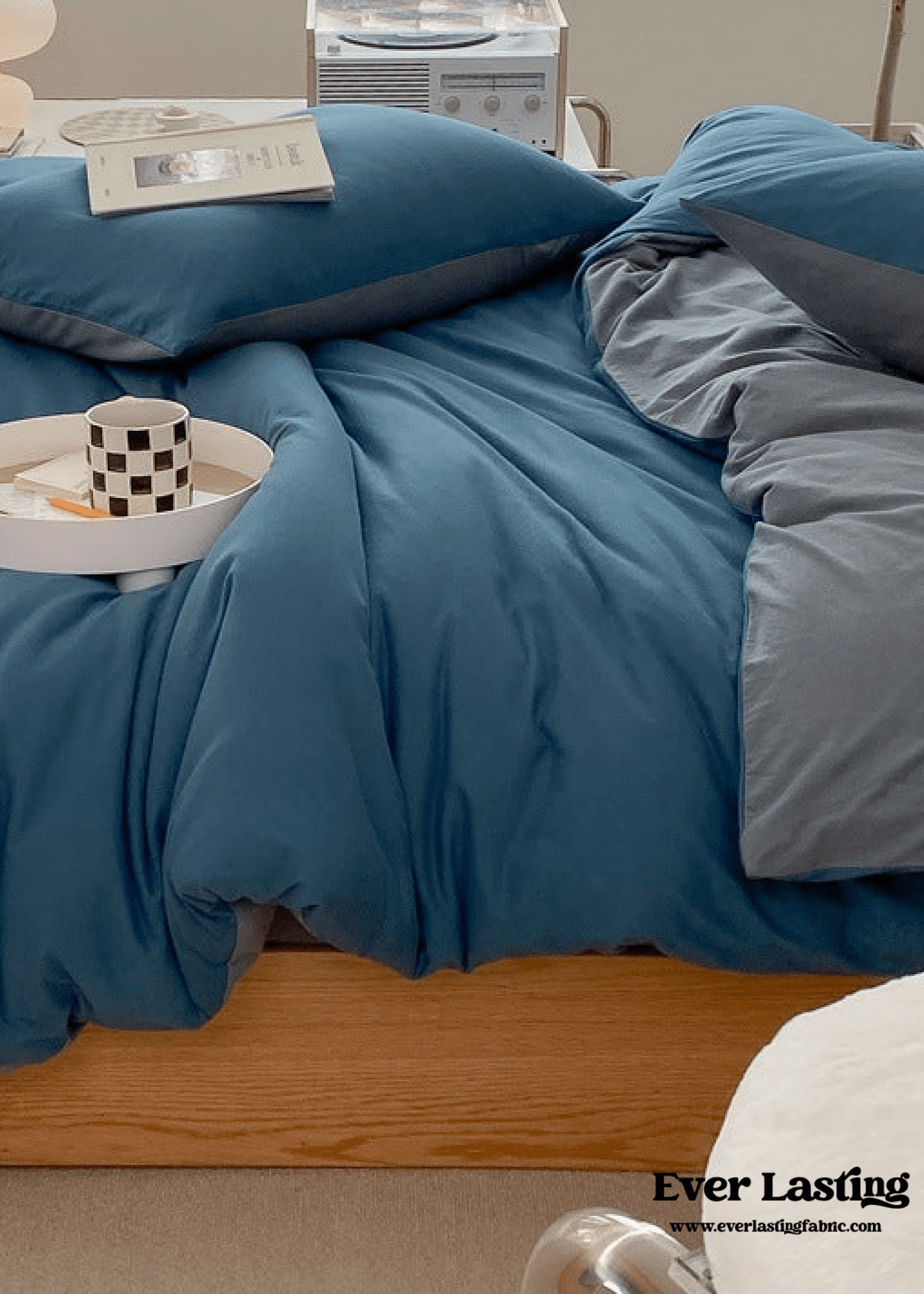Duo Earth Tone Jersey Knit Bedding Set