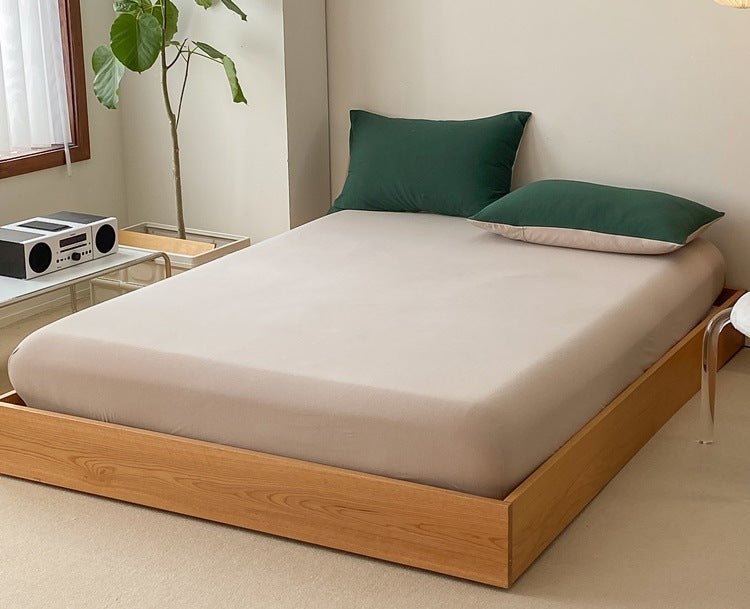 Duo Earth Tone Jersey Knit Bedding Set