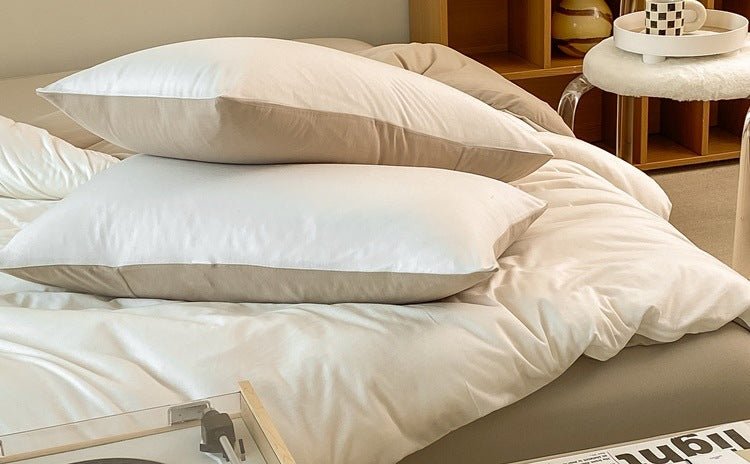 Duo Earth Tone Jersey Knit Bedding Set