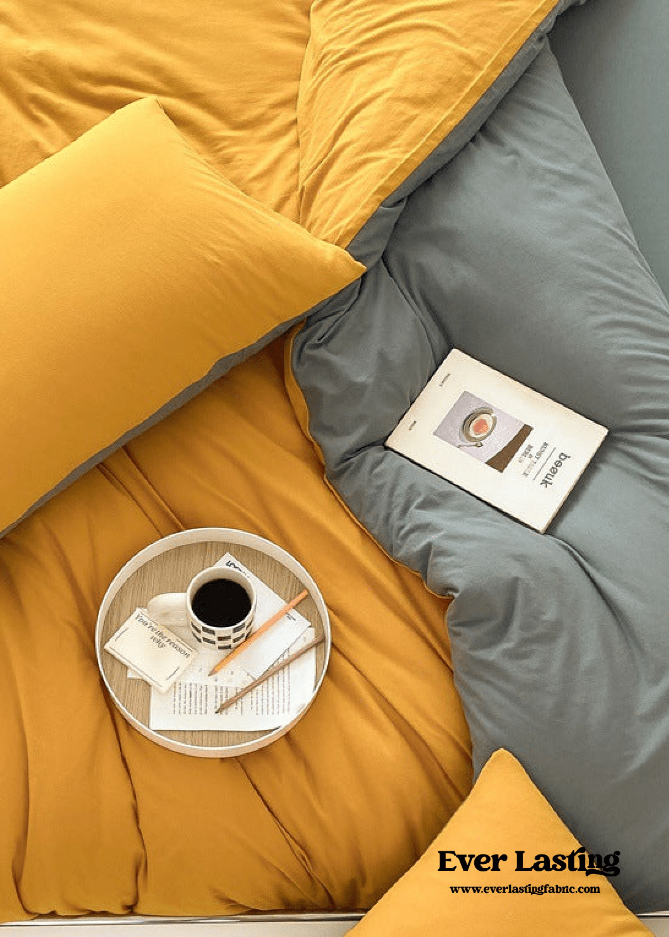 Duo Earth Tone Jersey Knit Bedding Set