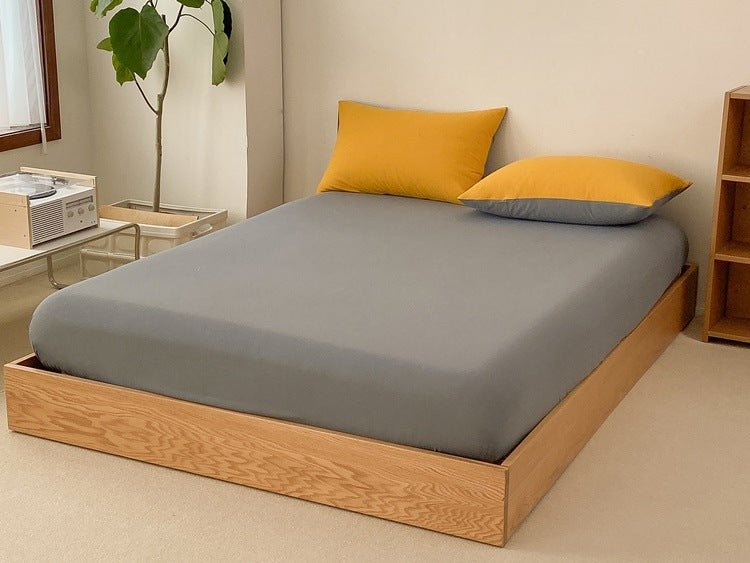 Duo Earth Tone Jersey Knit Bedding Set