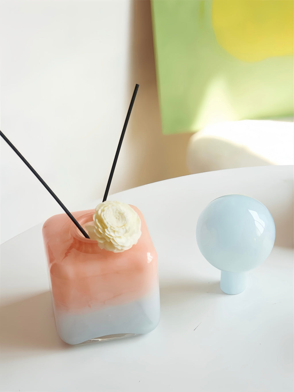 Handblown Bonbon Decorative Jar