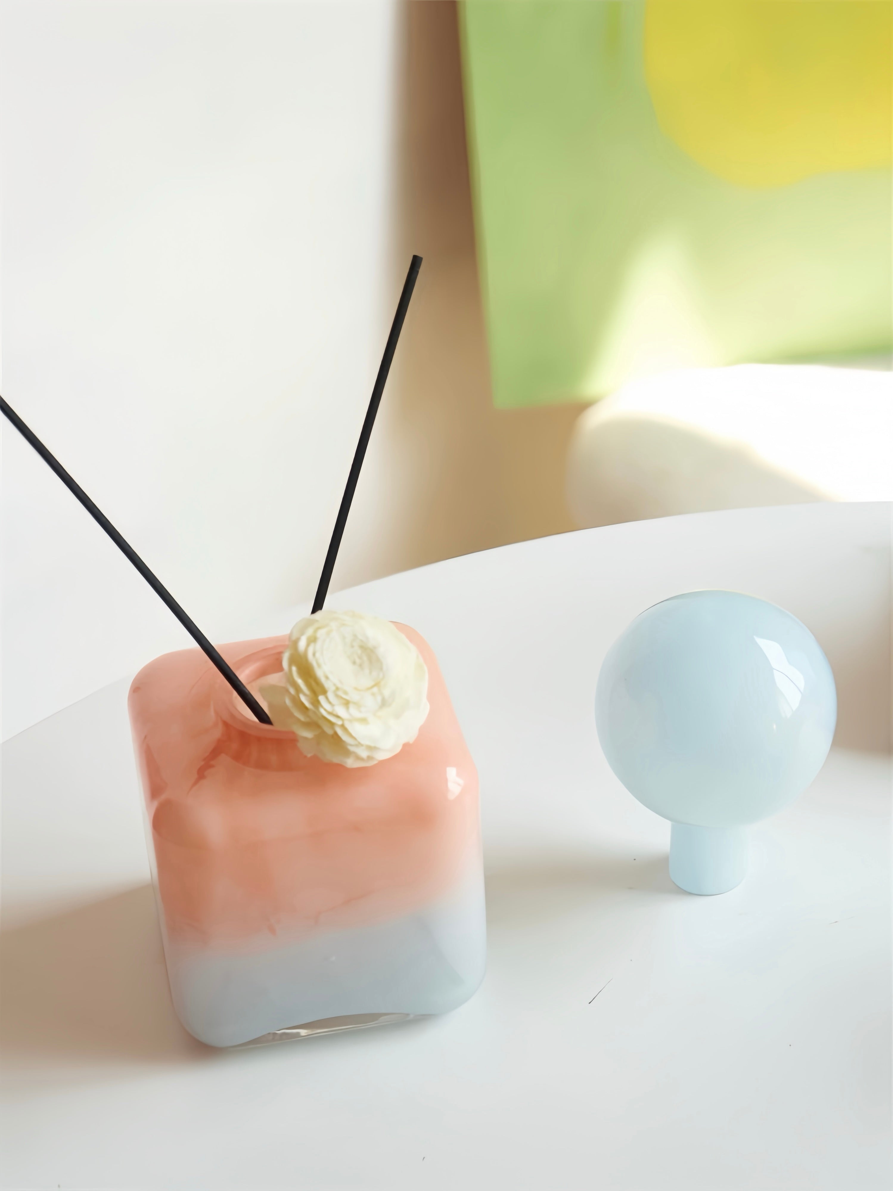 Handblown Bonbon Decorative Jar