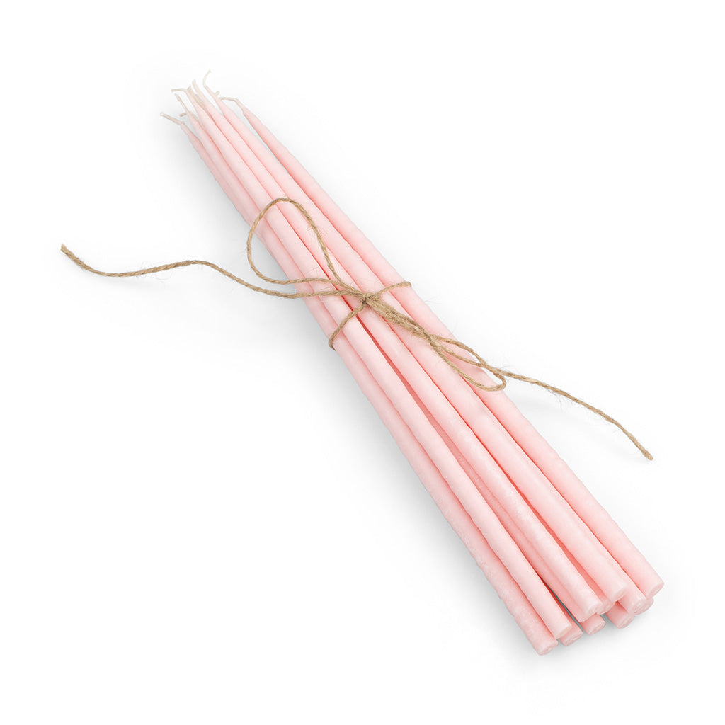 Thin Taper Candles - Orchid Pink