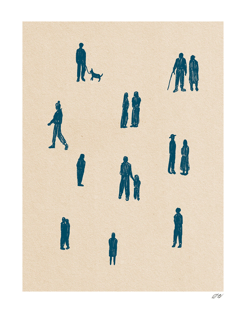 People Print by Stephanie Browne