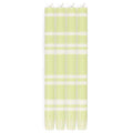 Striped Dinner Candles in Eau De Nil and Pearl