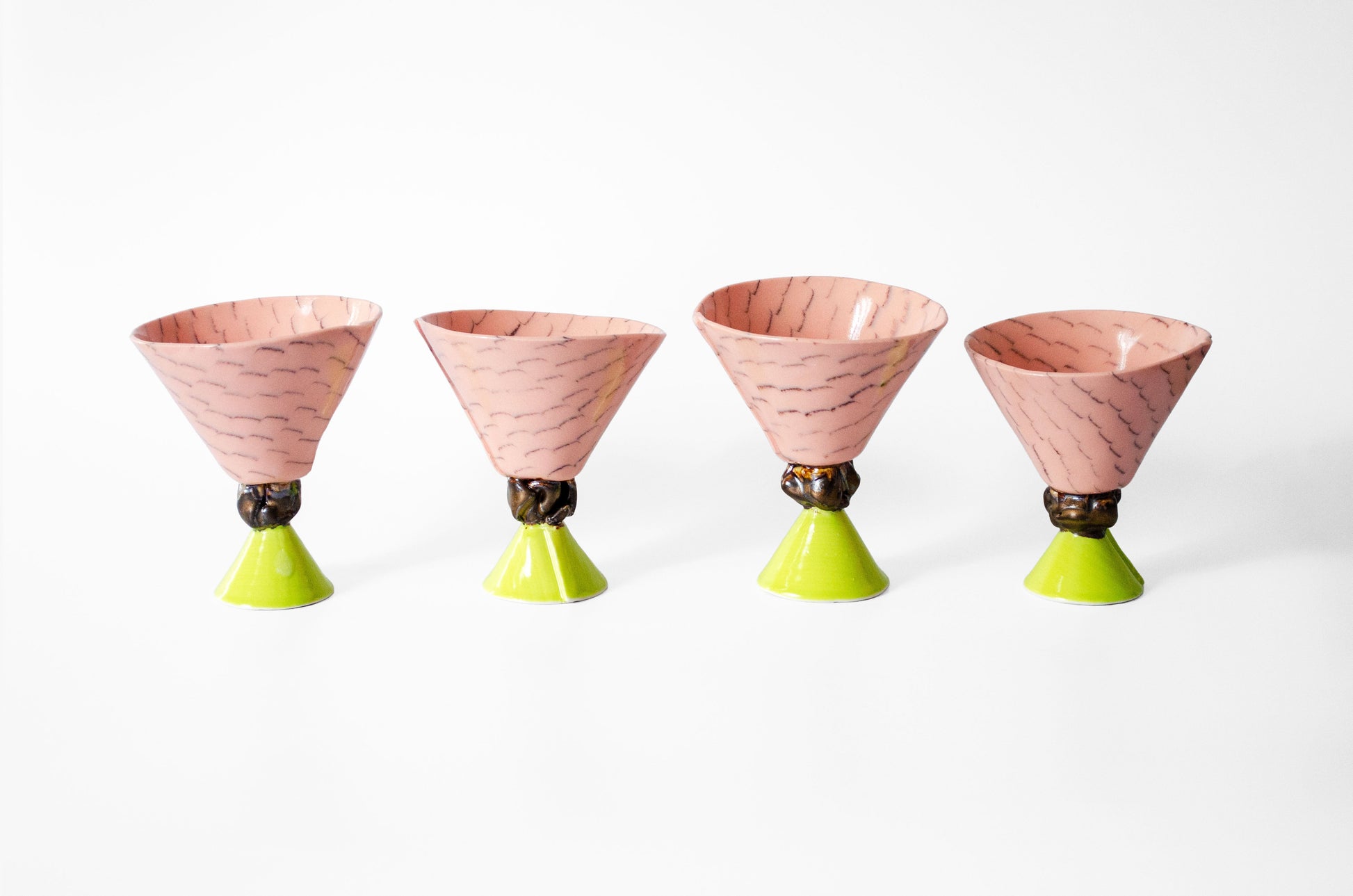 Abstract Botanic Cocktail Cup Cocktail Cup Saori M Stoneware